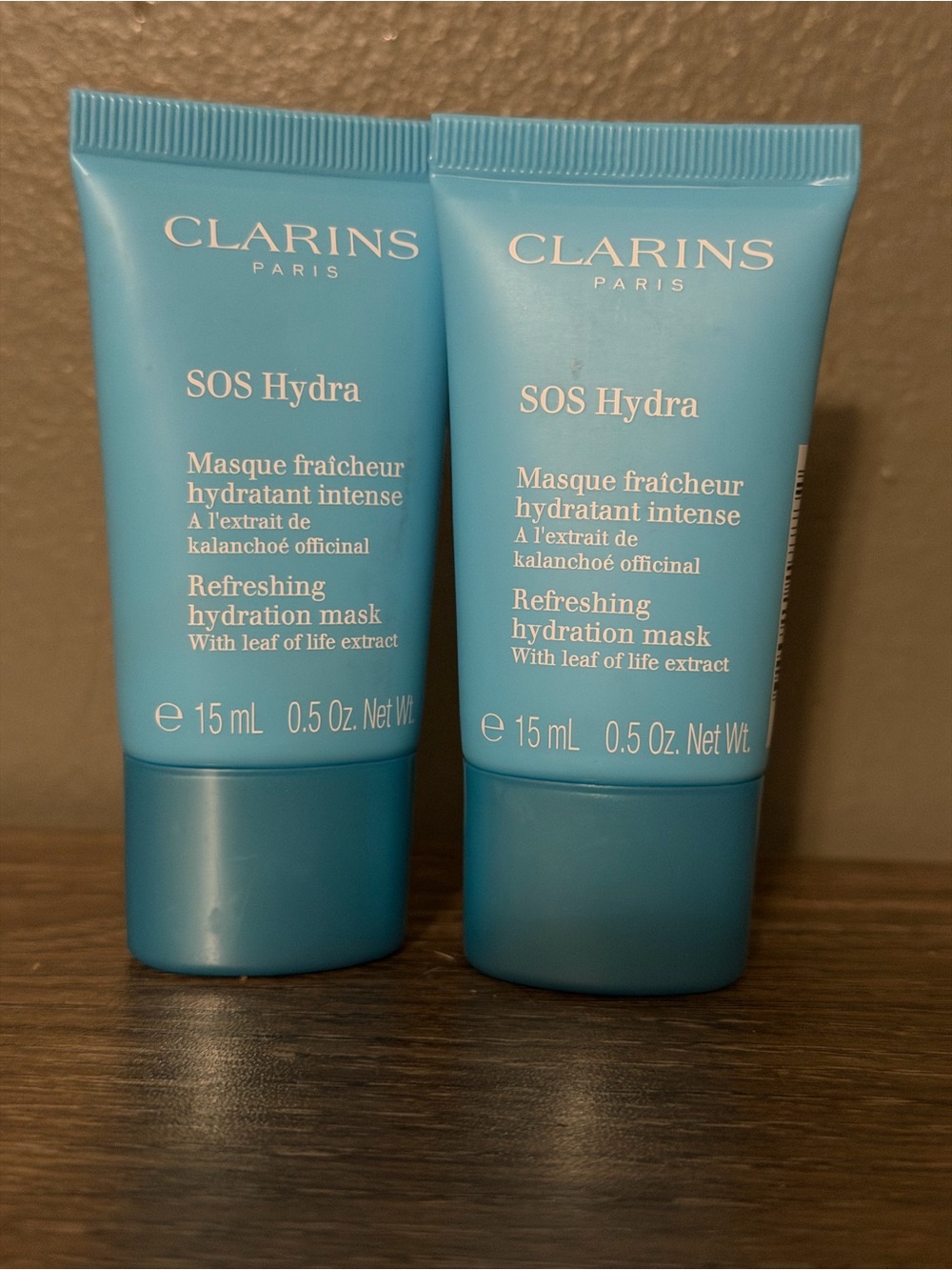 Clarins SOS Hydra Refreshing Hydration Mask - 2 pack